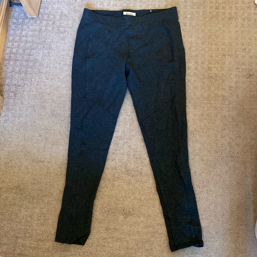 Gray Ponte style pants